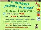 TKKF Błyskawica łobez zaprasza na: XI wędrówkę „PIECHOTĄ DO WIOSNY”